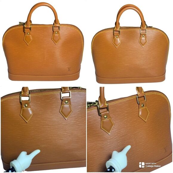 LOUIS VUITTON Authentic Epi Alma PM - Picture 4 of 15